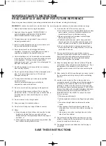 Предварительный просмотр 4 страницы DAEWOO ELECTRONICS KOC-8HAT Owner'S Manual