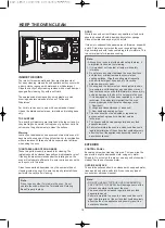 Предварительный просмотр 19 страницы DAEWOO ELECTRONICS KOC-8HAT Owner'S Manual