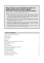 Preview for 2 page of DAEWOO ELECTRONICS KOG-36C52S Service Manual