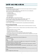 Предварительный просмотр 3 страницы DAEWOO ELECTRONICS KOG-5747 Service Manual