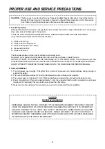 Preview for 3 page of DAEWOO ELECTRONICS KOG-87050S Service Manual