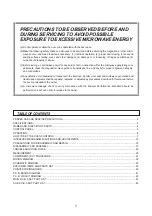 Предварительный просмотр 2 страницы DAEWOO ELECTRONICS KOG-875T0S Service Manual