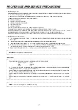 Предварительный просмотр 3 страницы DAEWOO ELECTRONICS KOG-875T0S Service Manual