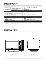 Предварительный просмотр 4 страницы DAEWOO ELECTRONICS KOG-875T0S Service Manual