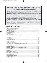 Предварительный просмотр 3 страницы DAEWOO ELECTRONICS KOG-8A2B5S Operating Instructions Manual