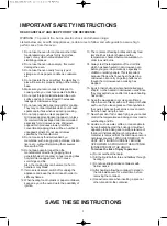 Предварительный просмотр 4 страницы DAEWOO ELECTRONICS KOG-8A2B5S Operating Instructions Manual