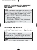 Предварительный просмотр 5 страницы DAEWOO ELECTRONICS KOM-9F0CDA Operating Instructions Manual