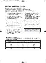 Предварительный просмотр 10 страницы DAEWOO ELECTRONICS KOM-9F0CDA Operating Instructions Manual