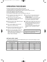 Preview for 10 page of DAEWOO ELECTRONICS KOM-9F85-60Hz Operating Instructions Manual