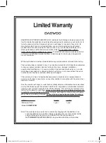 Preview for 27 page of DAEWOO ELECTRONICS KOM-9P5CES Operating Instructions Manual