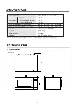 Предварительный просмотр 4 страницы DAEWOO ELECTRONICS KOR-167H Service Manual