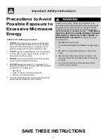 Preview for 6 page of DAEWOO ELECTRONICS KOR-1DES Operating Instructions Manual