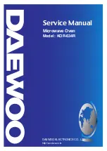 Preview for 1 page of DAEWOO ELECTRONICS KOR-634R Service Manual