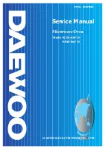 Preview for 1 page of DAEWOO ELECTRONICS KOR-63671S Service Manual