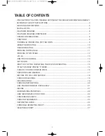 Preview for 3 page of DAEWOO ELECTRONICS KOR-6A0R Operating Instructions Manual