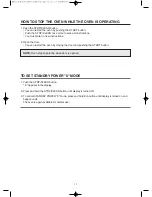 Preview for 16 page of DAEWOO ELECTRONICS KOR-6A0R Operating Instructions Manual