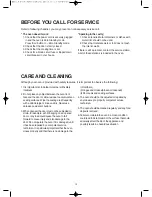 Preview for 19 page of DAEWOO ELECTRONICS KOR-6A0R Operating Instructions Manual