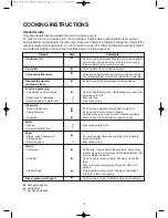 Preview for 21 page of DAEWOO ELECTRONICS KOR-6A0R Operating Instructions Manual