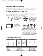 Preview for 23 page of DAEWOO ELECTRONICS KOR-6A0R Operating Instructions Manual