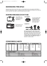 Предварительный просмотр 20 страницы DAEWOO ELECTRONICS KOR-6L0B3 Operating Instructions & Cook Book