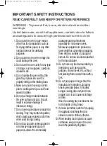 Preview for 4 page of DAEWOO ELECTRONICS KOR-6L57 Operating Instructions Manual