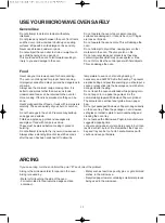 Preview for 14 page of DAEWOO ELECTRONICS KOR-6L57 Operating Instructions Manual