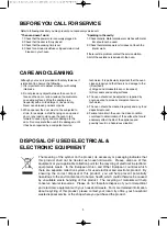 Preview for 9 page of DAEWOO ELECTRONICS KOR-6L65SL Operating Instructions Manual