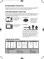 Preview for 13 page of DAEWOO ELECTRONICS KOR-6L65SL Operating Instructions Manual