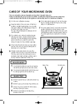 Предварительный просмотр 18 страницы DAEWOO ELECTRONICS KOR-6L8K Series Operating Instructions Manual