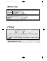 Preview for 5 page of DAEWOO ELECTRONICS KOR-6N5R5S Operating Instructions Manual