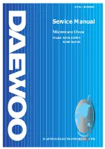 DAEWOO ELECTRONICS R63250S001 Service Manual preview