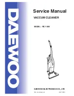 DAEWOO ELECTRONICS RC-1000 Service Manual preview