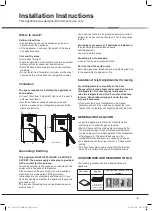 Preview for 5 page of DAEWOO ELECTRONICS RNV132 Series Operating Instructions Manual