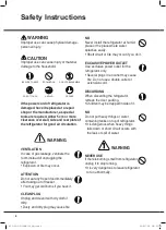 Preview for 6 page of DAEWOO ELECTRONICS RNV132 Series Operating Instructions Manual