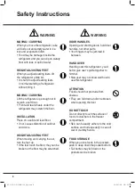 Preview for 8 page of DAEWOO ELECTRONICS RNV132 Series Operating Instructions Manual