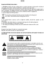 Предварительный просмотр 9 страницы Daewoo International DCR-49 User Manual