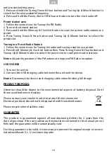 Preview for 13 page of Daewoo International DCR-49 User Manual