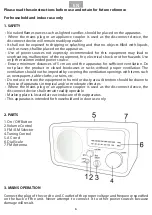 Preview for 6 page of Daewoo International DRP-134 User Manual