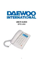 Предварительный просмотр 14 страницы Daewoo International DTC-310 User Manual