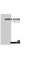 Daewoo 103FH User Manual preview