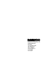 Предварительный просмотр 54 страницы Daewoo 14H3 T1 Service Manual