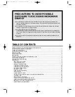 Preview for 2 page of Daewoo 1A0ASL Operating Instructions Manual