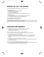 Preview for 19 page of Daewoo 1A0ASL Operating Instructions Manual