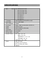 Preview for 3 page of Daewoo 25G1/G4/G5 MZ Service Manual