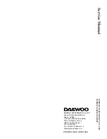 Предварительный просмотр 46 страницы Daewoo 432X Service Manual