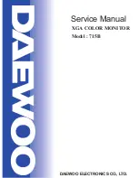 Daewoo 715B Service Manual предпросмотр