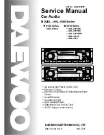 Daewoo ACL-3010RC Service Manual preview