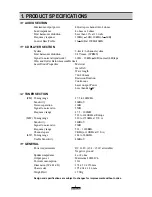 Preview for 3 page of Daewoo ACP-0106A Servise Manual