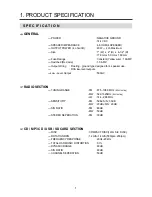 Preview for 4 page of Daewoo ACP-5200 RDS Service Manual