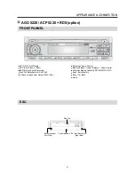 Preview for 6 page of Daewoo ACP-5200 RDS Service Manual